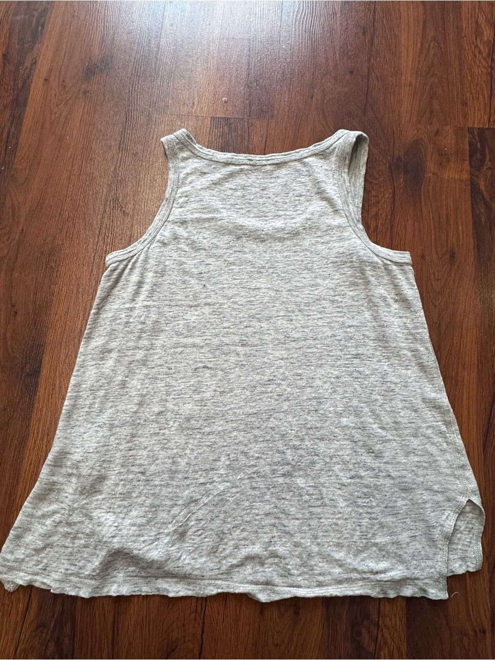 Vince. | Heathered Linen Swing Tank Top | Lightweight Sleeveless Top | XS - Picture 2 of 10